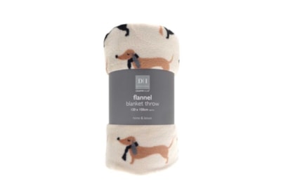 Dachshund Super Soft Blanket Throws 150cm (BLS235542)