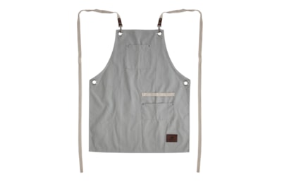 Barbary & Oak Cotton Apron With Leather Detail (BO877004)