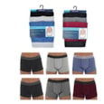 Tom Franks Mens 3pk Hipster Trunks Asstd (BR411)