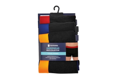 Rjm Mens 3 Pack Bright Waistband Trunks (BR430)