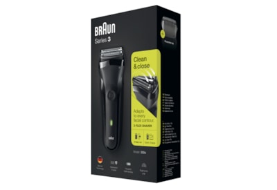 Braun Series 3 Rechargable Wet & Dry Shaver (BRA300)