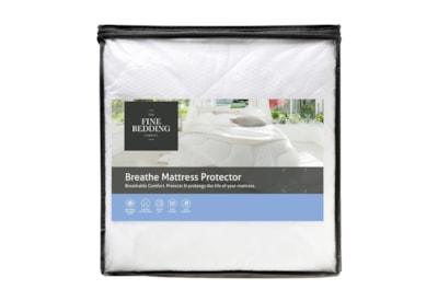 Fine Bedding Company Breathe Mattress Protector Double (PIMPFNBRGRSD)