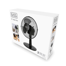 Black & Decker 9" Desk Fan With copper Motor (BXFD52003GB)