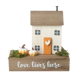 Heaven Sends Love Lives Here Autumnal House (BYZ395)