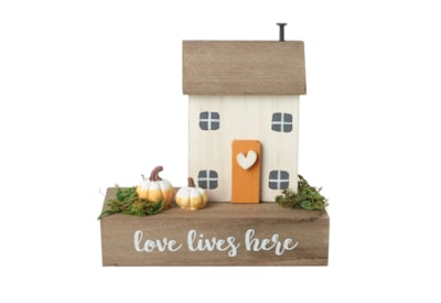 Heaven Sends Love Lives Here Autumnal House (BYZ395)