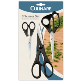 Culinare Scissor Set 3pc (C33001)