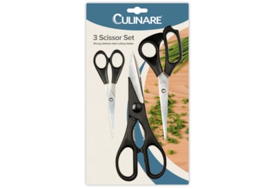 Culinare Scissor Set 3pc (C33001)