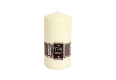 Cream Pillar Candle 20x10 (CD6008)