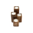 Mango Wood Tlight Holders (CH6180)