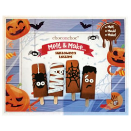 Halloween Milk Chocolate Lollipops Kit 300g (CHC400)