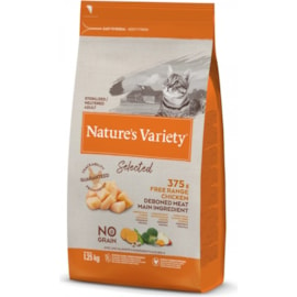 Natures Variety Selected Dry Food Chicken for Cats 1.25kg (963313)