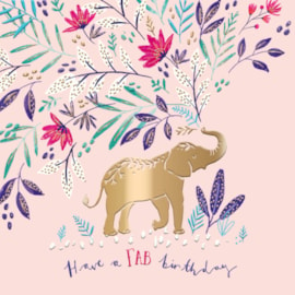 Ling Design Elephant Fiesta Card (CISE1066)