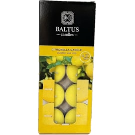 Baltus Citronella Tealight 40hr burn 10pk (518148)