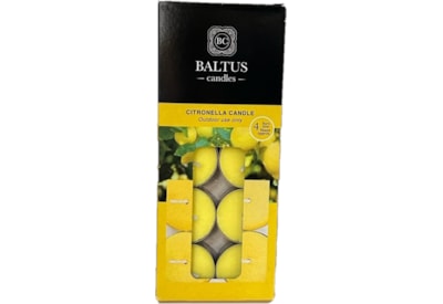 Baltus Citronella Tealight 40hr burn 10pk (518148)