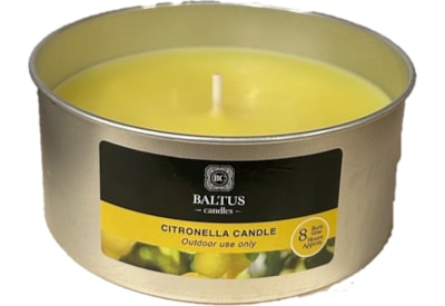 Baltus Citronella Large Tin 8hr burn Large (518186)