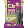 Cjs Premium Wood Pellet Cat Litter 30l