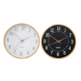 Bamboo Wall Clock 32cm (CL3016)