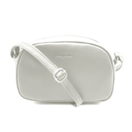 Lapella Cleo Leather Crossbody Bag Pearl (154-13PEARL)