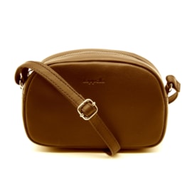 Lapella Cleo Leather Crossbody Bag Tan (166-2TAN)