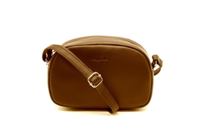 Lapella Cleo Leather Crossbody Bag Tan (166-2TAN)