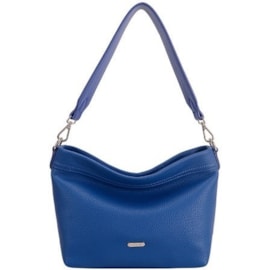 David Jones Pu Sml Slouchy Bucket Bag Blue (CM6661BLUE)