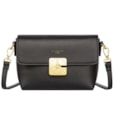 David Jones Pu Half Flap X/body Bag Black Small (CM7009F_BLACK)