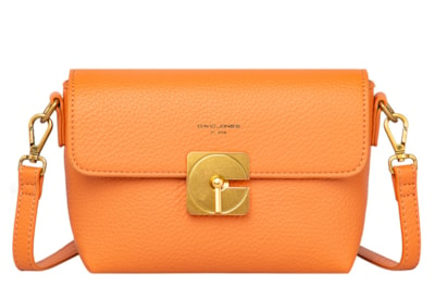 David Jones Pu Half Flap X/body Bag Orange Small (CM7009F_ORANGE)