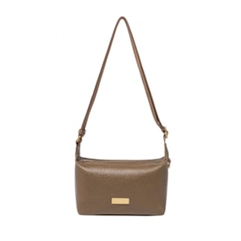 David Jones Pu Simple Long Shoulder Bag Chocolate (CM7215_CHOCOLATE)