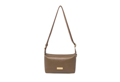 David Jones Pu Simple Long Shoulder Bag Chocolate (CM7215_CHOCOLATE)