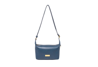 David Jones Pu Simple Long Shoulder Bag Blue (CM7215_BLUE)