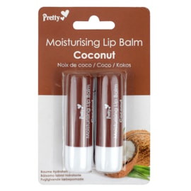 Pretty Moisturising Lip Balm Coconut x2 (79961-019)