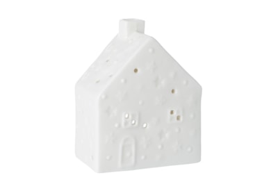 Heaven Sends Porcelain House Led Candle (CODD670A)