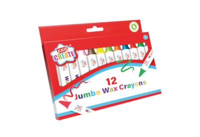 Act 12 Jumbo Wax Crayons (CYON/3)