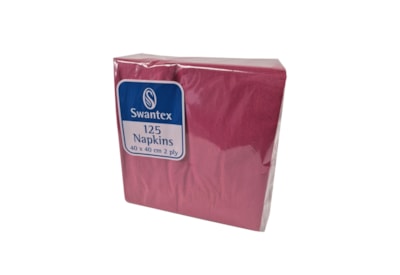 Swantex 2ply Napkins Burgundy 125's 40cm (D62P-BY)