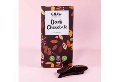 Gnaw 70% Dark Chocolate Bar 100g (GN0101)