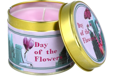 Get Fresh Cosmetics Day Of The Flowers Tin Candle (PDAYFLO04)