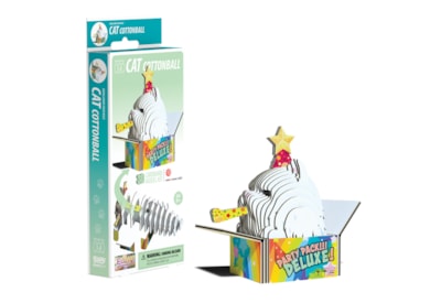 Eugy Cat - Cottonball 3d Craft Set (DC003)