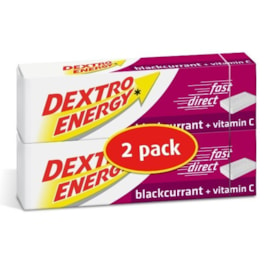Dextro Energy Blackcurrant Twin Pack 47g (3378072)