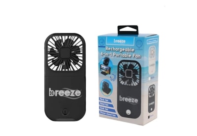 Breeze Rechargeable 4-in-1 Portable Fan (DF1100B)