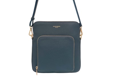 David Jones Pu Sq X-body Bag Dk Blue (DJ102_DKBLUE)