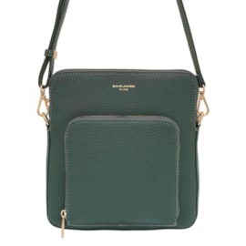 David Jones Pu Sq X-body Bag Dk Green (DJ102_DKGREEN)