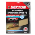Dekton 10pc Sanding Sheets 280mm x 230mm 220 Grit (DT80776)