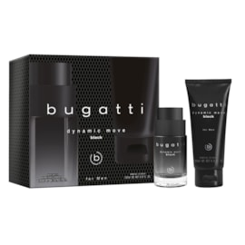 Bugatti Dynamic Move Black For Men Gift Set 100ml (41252)