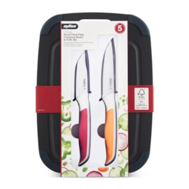 Zyliss Wood Fibre Board & 2pc Knife Set (E910067)