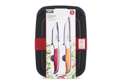 Zyliss Wood Fibre Board & 2pc Knife Set (E910067)