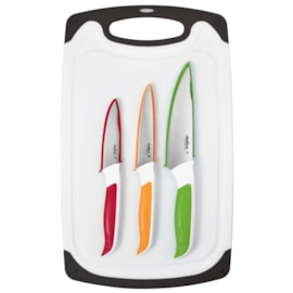 Zyliss Comfort 4pc Board & Knife Set (E920249)