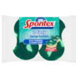 Spontex Easy Sponge Scourer 2s (50810008)