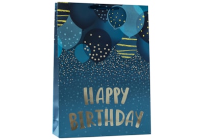 Birthday Balloons Blue Xlarge Gift Bag (ED-442-XL)