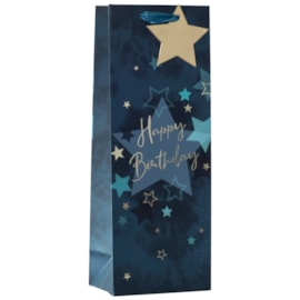 Birthday Star Blue Bottle Bag (ED-448-B)