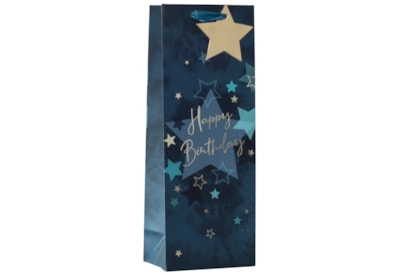 Birthday Star Blue Bottle Bag (ED-448-B)